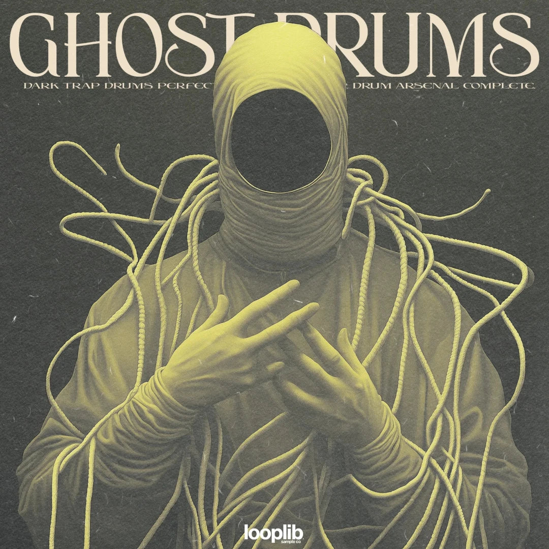 Ghost Drums Drum Kit Collection Featuring Trap Drum Samples